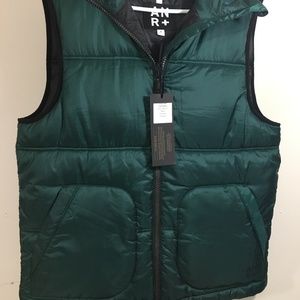 MEN'S ALP N ROCK UNO FOREST GREEN VEST NWT SZ S